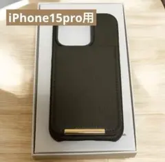 salisty サリスティ iPhone15pro用 レザーケース