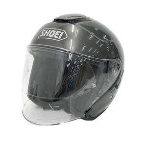 【1円】SHOEI ショウエイ J-Cruise ジェットヘルメット グレー系 M(57cm) [240101207705] メンズ