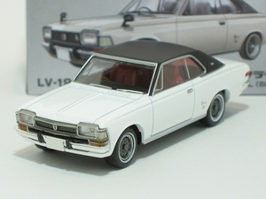 トヨペット クラウン ハードトップSL 68年式（白／黒）LV-196a【トミーテック社1/64ミニカー】