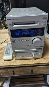 ONKYO MDコンポ　F FR-155GX リモコン付　ジャンク