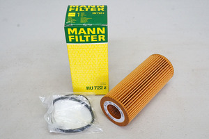 ★未使用品★ MANN FILTER オイルフィルター オイルエレメント HU722z アウディ A4 A5 A6 S4 S5 ポルシェ フォルクスワーゲン　[VH466]