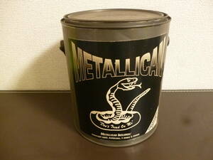 メタリ缶 ・ METSALLICAN ・METALLICA ・メタリカ ・輸入物 ・缶のみ