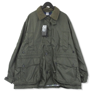 未使用 DAIWA PIER39 ダイワピア39 テック ブリティッシュ ハンターコート BJ-24023W TECH BRITISH HUNTER COAT オリーブ L 70015499