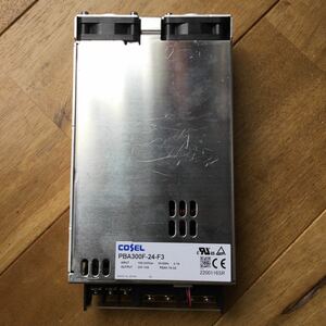 スイッチング電源 300W DC24V 14A出力 AC85～264V入力 AC/DC電源 ユニット型電源 PBA300F-24-F3 ファン逆取付 コーセル COSEL