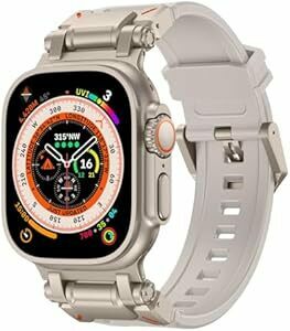 コンパチブル Apple Watch Ultra バンド 46mm49mm 45mm 44mm 42mmアップルウォッチシリコンベ