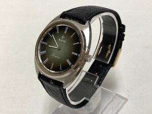 稼働品♪RADO ラドー Simplon シンプロン 手巻き 腕時計 2針 グラデーション文字盤 ブラック系 ステンレス 社外ベルト メンズ レディース♪