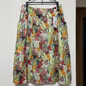 ★新品タグ！KEITH キース　花柄リバティスカート　S★