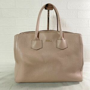 3864☆ FURLA フルラ バック カバン ハンドバック トートバッグ ショルダーバッグ レディース ピンク