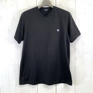 ディーゼル DIESEL クルーネック1P半袖コットンTシャツ*S/S TEE/ブラック/191