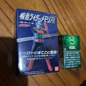 2号【仮面ライダーメモリアル・2002年当時物】未開封コレクション保管品【現状現品同等品渡し・倉庫長期保管品】