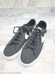 ◇ ◎ ●美品● NIKE ナイキ タグ付き スニーカー シューズ サイズ25cm ブラック レディース P