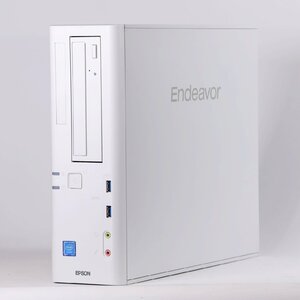 (中古) 値下げ 省スペースデスクトップPC CeleronG3900 Endeavor AT993 EPSON AT993E PC本体 Windows10Pro ジャンク品