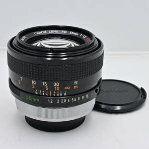 希少品 専門店清掃済 CANON キヤノン FD 55mm F1.2 SSC ASPHERICAL アスフェリカル　レンズ