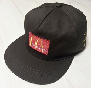 Travis scott トラヴィススコット cactus jack カクタスジャック マクドナルド マック McDonald キャップ 帽子 ブラウン