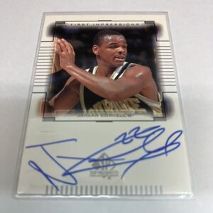 NBA 2000 UD SP Top Prospects auto Jaraan Cornell