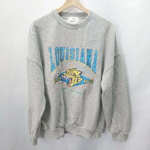 ◇ WEGO ウィゴー 長袖 トレーナー サイズL グレー系 メンズ E