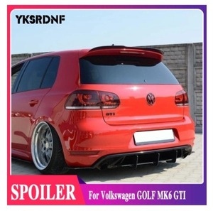 ★☆【大人気!!激安!!】フォルクスワーゲン ゴルフ MK6 GTI R ルーフスポイラー リアスポイラー リアウイング カラー2種類から選択可!☆★