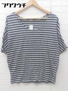 ◇ DRESSTERIOR ドレステリア 半袖 Tシャツ カットソー グレー レディース