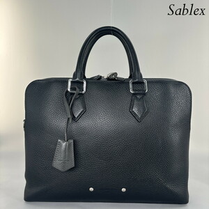 1円【超極美品】LOUISE VUITTON ルイヴィトン アルマンド ブリーフケースMM ビジネスバッグ トリヨンレザー シボ革 M54381 ブラック