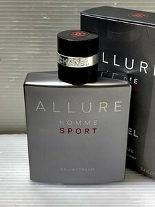 CHANEL 　シャネル　ALLURE HOMME SPORT　 アリュール オム スポーツ 　100ml 　　総重量約317.5ｇ