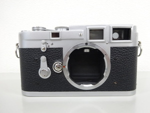 動作確認済み LEICA ライカ M3 レンジファインダー フィルム カメラ ダブルストローク 74万番台 ボディのみ シルバークローム