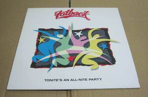 中古LPレコード　■　FATBACK ■ TONITE