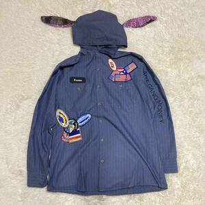 未使用　スコロクト　ART PATCHED HOODED SHIRT