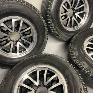 265/70R16 　16インチ　DUNLOP GRANDTREK PT3 265/70R16☆アルミホイール 16×8J +13 6H×139.7☆4本セット☆サーフ☆ランクル☆プラド