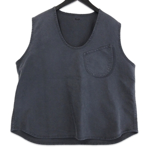 美品 Porter Classic ポータークラシック プルオーバーベスト PC-019-2631 VINTAGE TRAVELER PULLOVER VEST ブラック 黒 2 71011039