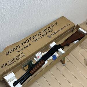 東京タナカ M1897 トレンチガン 排莢式 ガスショットガン 現状品