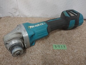 ゆ5713 makita マキタ 18V 100mm 充電式ディスクグラインダ GA412D 本体のみ 動作確認済 電動工具ツール