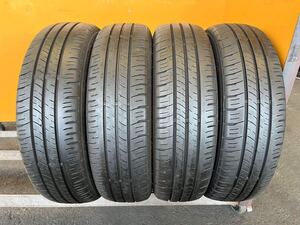 【2402】★【送料無料】★155/65R14 4本セット夏タイヤDUNLOP ENASAVE EC300+、N-BOX・N-ワゴン タント・ムーブ ワゴンR等