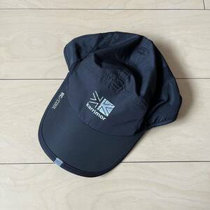 karrimor カリマー キャップ 帽子 ランニングキャップ メッシュ ブラック 黒 リフレクター