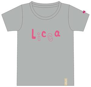 ★即決 リカちゃん Tシャツ S グレー 灰色 LiccA logo mimi レディース キャラアニ タカラトミー 新品 グッズ ファッション 服