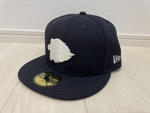 NEW ERA×LIONS 59FIFTY LEO SILHOUETTE NAVY 西武ライオンズ 7 1/2 59.6cm 未使用新品　レオ シルエット 渡辺久信中村剛也 栗山巧今井達也