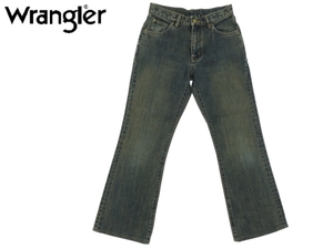 J4384★美品★WranglerL0377★ヴィンテージデニムブーツカット29