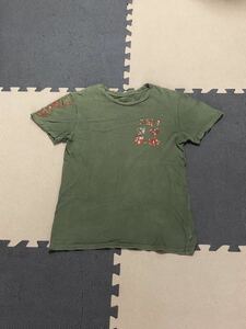 TMT ティーエムティー　ラインストーン付Tシャツ