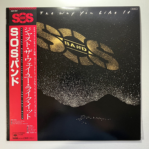 S.O.S. Band / Just The Way You Like It [CBS/Sony 28AP 2927] 国内盤 日本盤 帯付 Weekend Girl