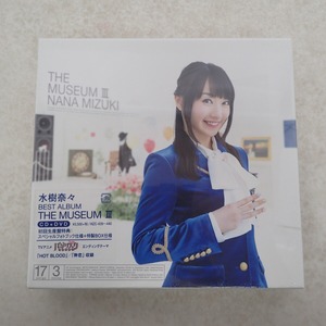 未開封 水樹奈々 CD/DVD 水樹奈々 BEST ALBUM THE MUSEUM III 初回生産限定盤【IO