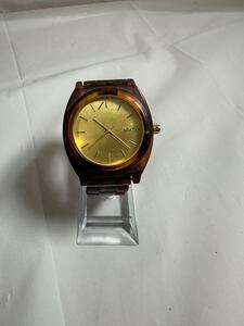 NIXON 腕時計 NIXON TIME TELLER ACETATE べっこう