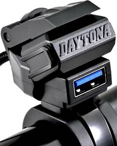 スタンダード デイトナ(Daytona) バイク用 USB電源 USB-A QC3.0対応 急速充電 30W iPhone/And