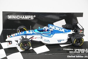 PMA ミニチャンプス 1/43 Tyrrell Yamaha ティレルヤマハ 023 片山右京 ベルギーGP 1995 #3 マイルドセブンデカール付き 417950003