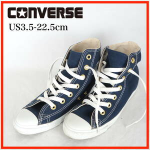 MK8006*CONVERSE*コンバース*レディースハイカットスニカー*US3.5-22.5cm*紺*