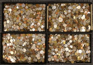 外国コイン 海外コイン 19552g まとめて おまとめ 大量 古銭 コイン 硬貨
