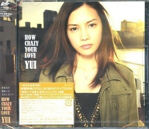 ★格安CD+DVD新品初回【YUI】HOW CRAZY YOUR LOVE SRCL-7770