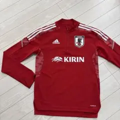 アディダス　adidas 日本代表ウェア　KIRIN　M寸 レッド✖️ホワイト