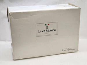 R60705　未使用　Linea Monica リネア モニカ　パスタパン　22cm　LM-102　両手鍋　ガラス蓋付　調理器具　6.0L　元箱付き