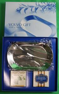 ボルボ VOLVO Gift Soap and Dish Set ステンレス石鹸皿セット #1