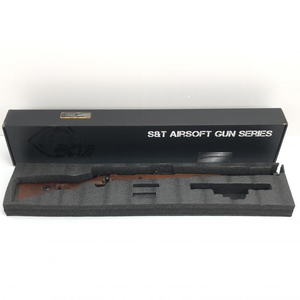 【中古】18歳以上 S＆T Kar98k Another Ver. エアー リアルウッド 0.55J エアコッキングガン【ストックひび割れ・取説なし】[240010375519]