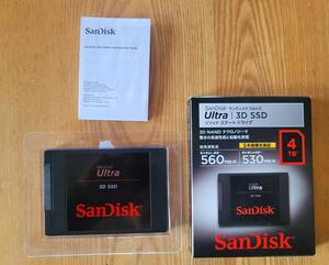 サンディスク SANDISK SDSSDH3-4T00 [サンディスク ウルトラ 3D SSD ソリッド ステート ドライブ 4TB] 